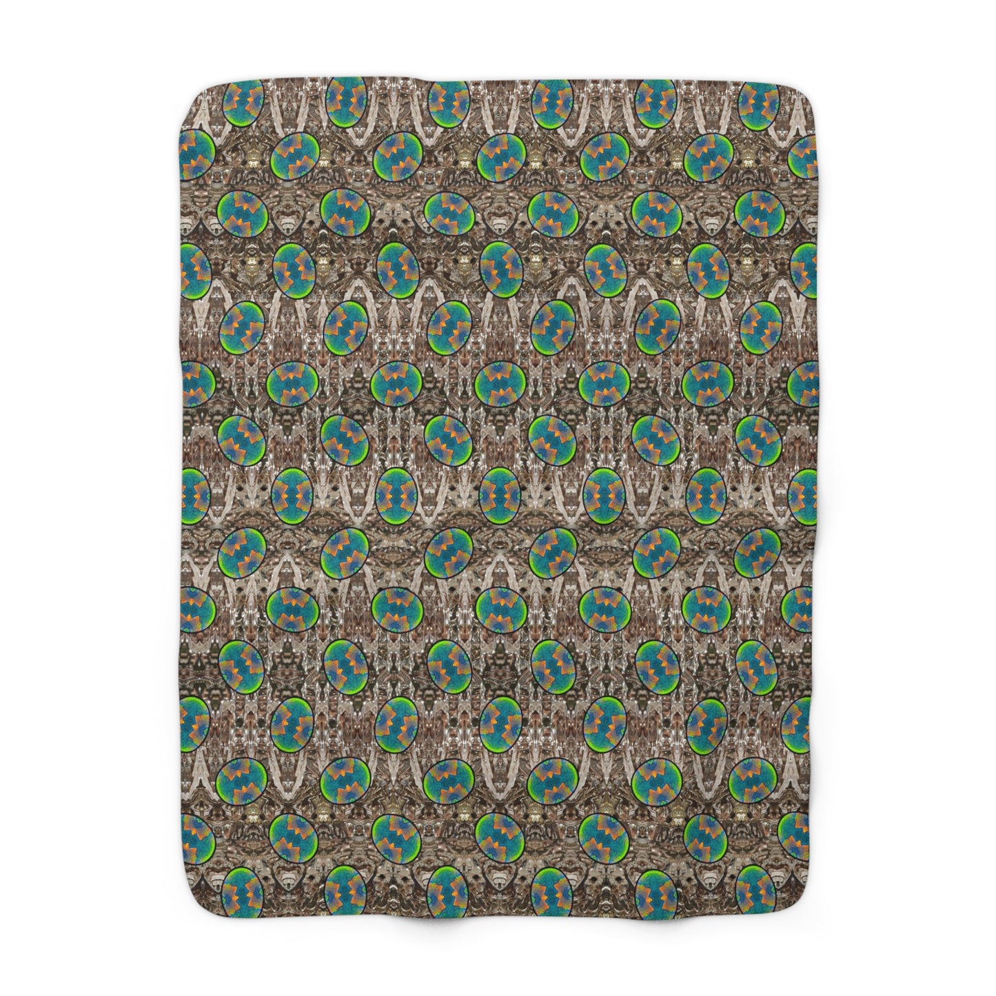 Caeli Opali Cantus Primus Sherpa Fleece Blanket (Samhain Dream Thaw 11 of 15 Undecim ex Quindecim) RJSTHS2025 RJS