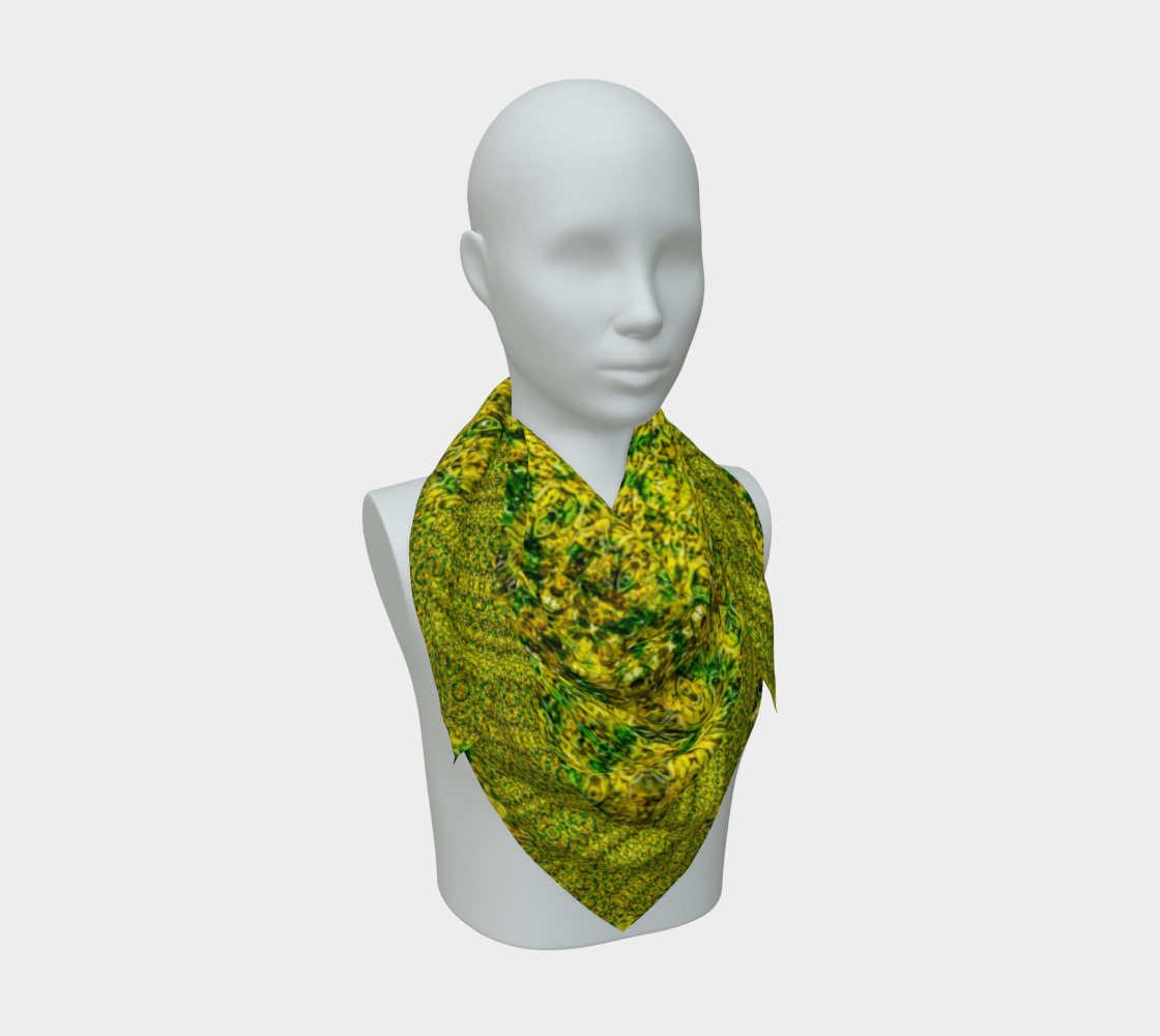 Silk Art Scarf (Vitta Serica Artis)(Dreams of Jade@Alchemic 14 of 15  (Quattuordecim ex Quindecim) RJSTHW2026 RJS