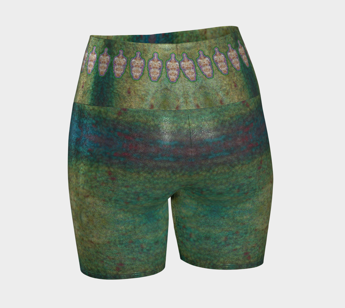 Glitter Yoga Shorts (Muliebris/Virilis)(Chrysalis Cohort) RJSTH@Fabric#4 RJSTHs2024 RJS