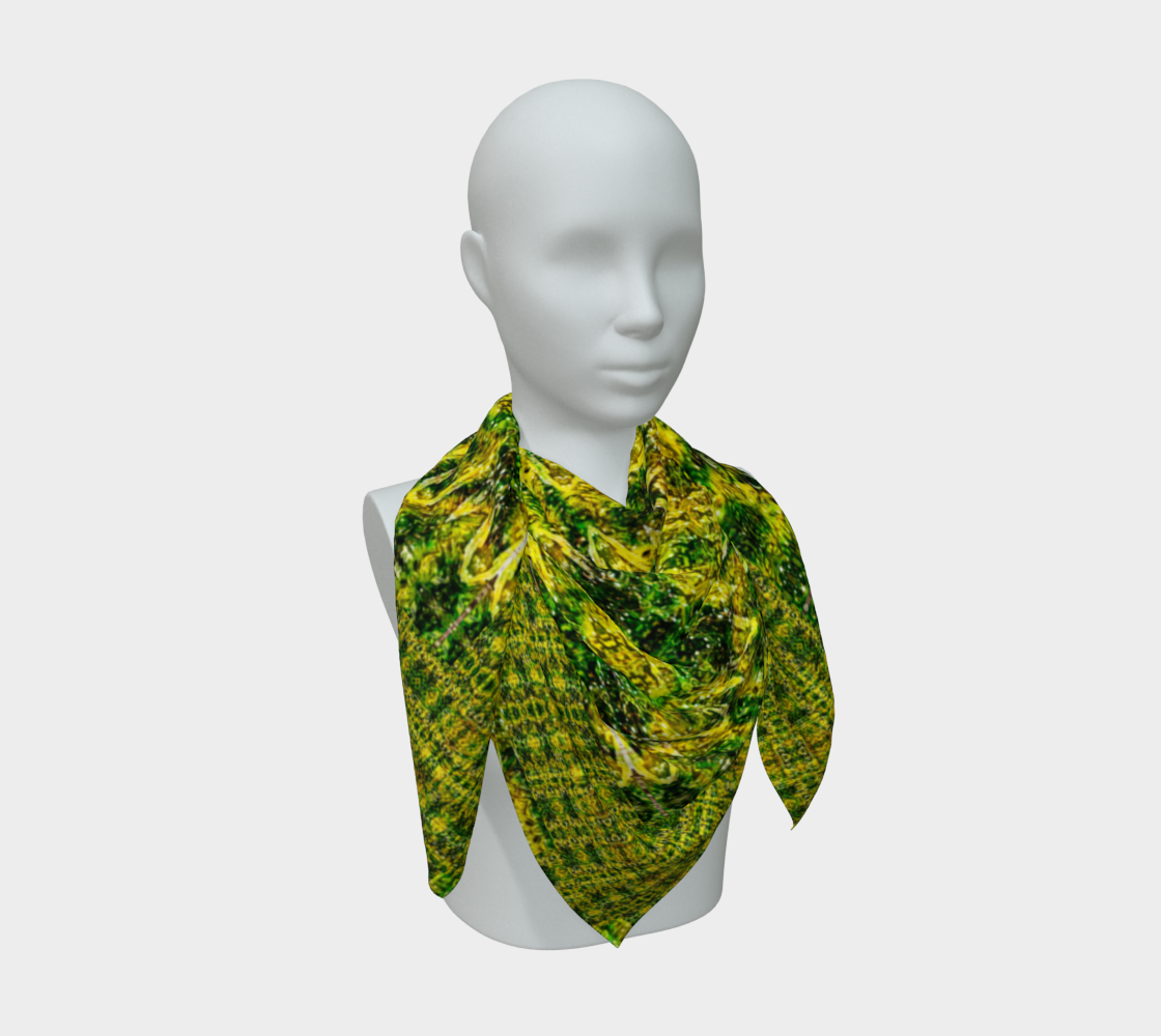 Silk Art Scarf (Vitta Serica Artis)(Dreams of Jade@Alchemic 11 of 15 Undecim ex Quindecim) RJSTHW2026 RJS