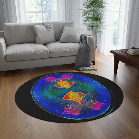 Circular Rug (Opal Skies Cantus Primus) RJSTHs2025 RJS