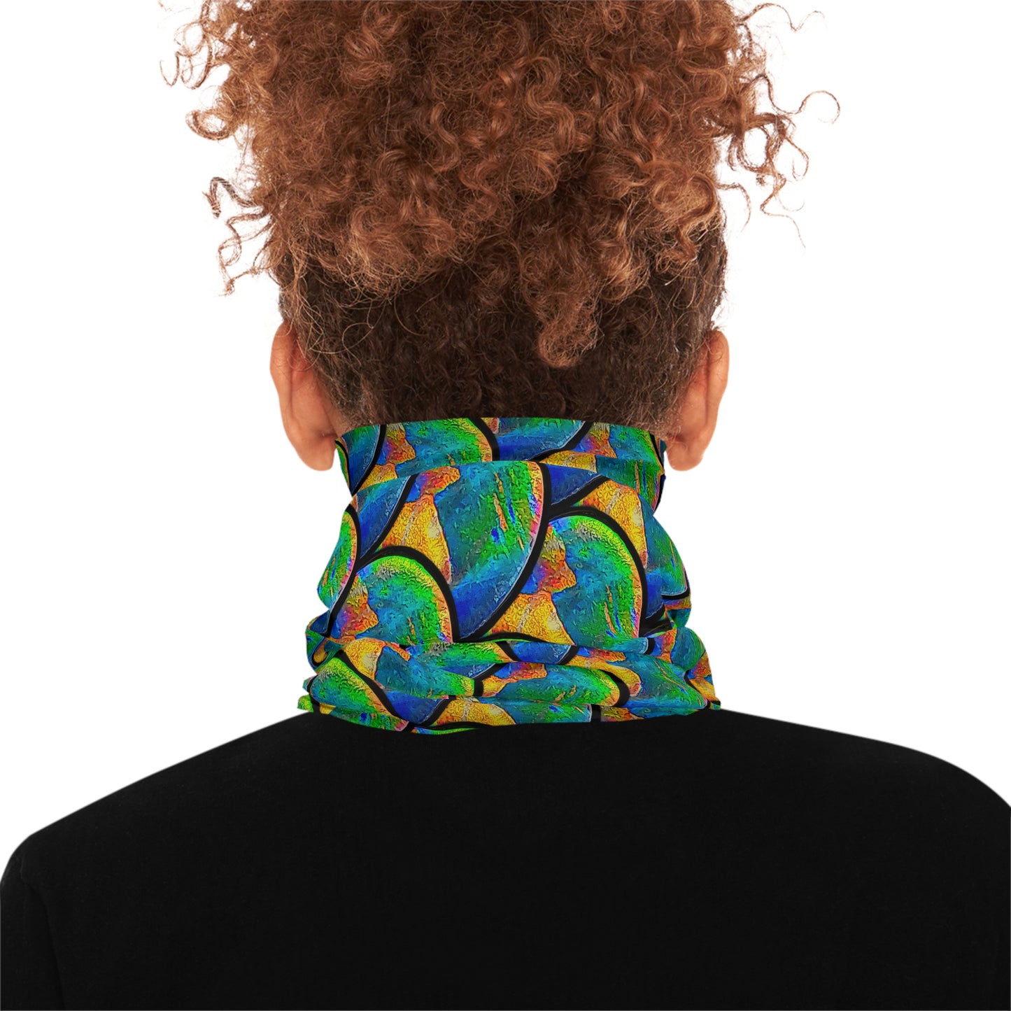 Lightweight Neck Gaiter (Unisex)(Opal Skies Cantus Primus) RJSTHs2024 RJS