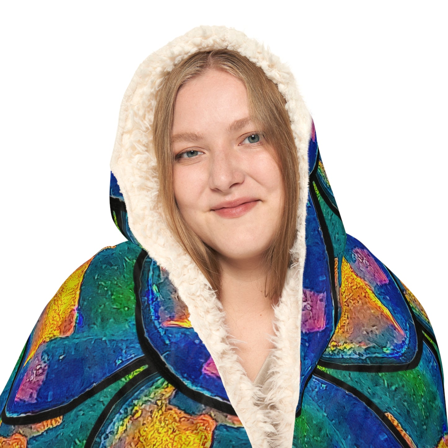 Hooded Snuggle Blanket (Opal Skies Cantus Primus) RJSTHs2024 RJS