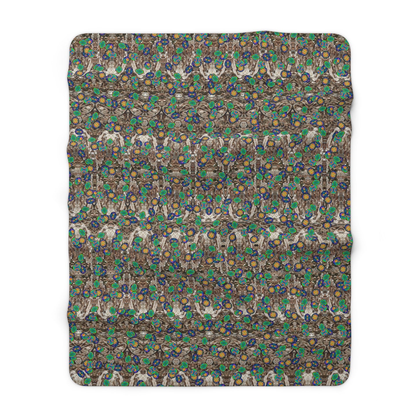 Caeli Opali Cantus Primus Sherpa Fleece Blanket (Samhain Dream Thaw 4 of 15 Quattuor ex Quindecim) RJSTHS2025 RJS