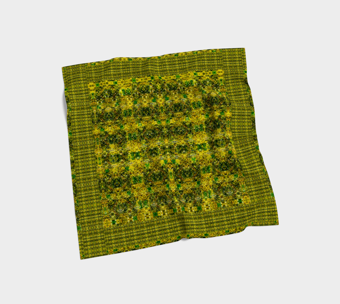 Silk Art Scarf (Vitta Serica Artis)(Dreams of Jade@Alchemic 13 of 15 Tredecim ex Quindecim) RJSTHW2026 RJS