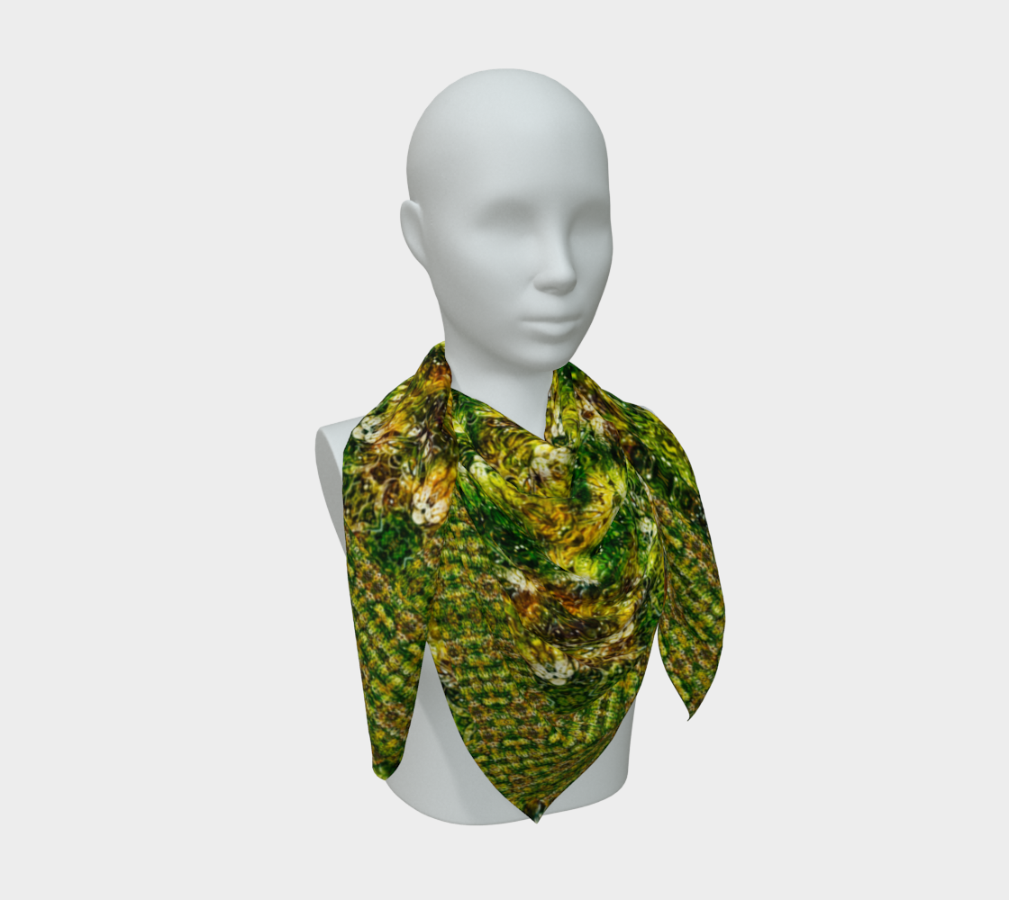 Silk Art Scarf (Vitta Serica Artis)(Dreams of Jade@Alchemic 10 of 15 Decem ex Quindecim) RJSTHW2026 RJS