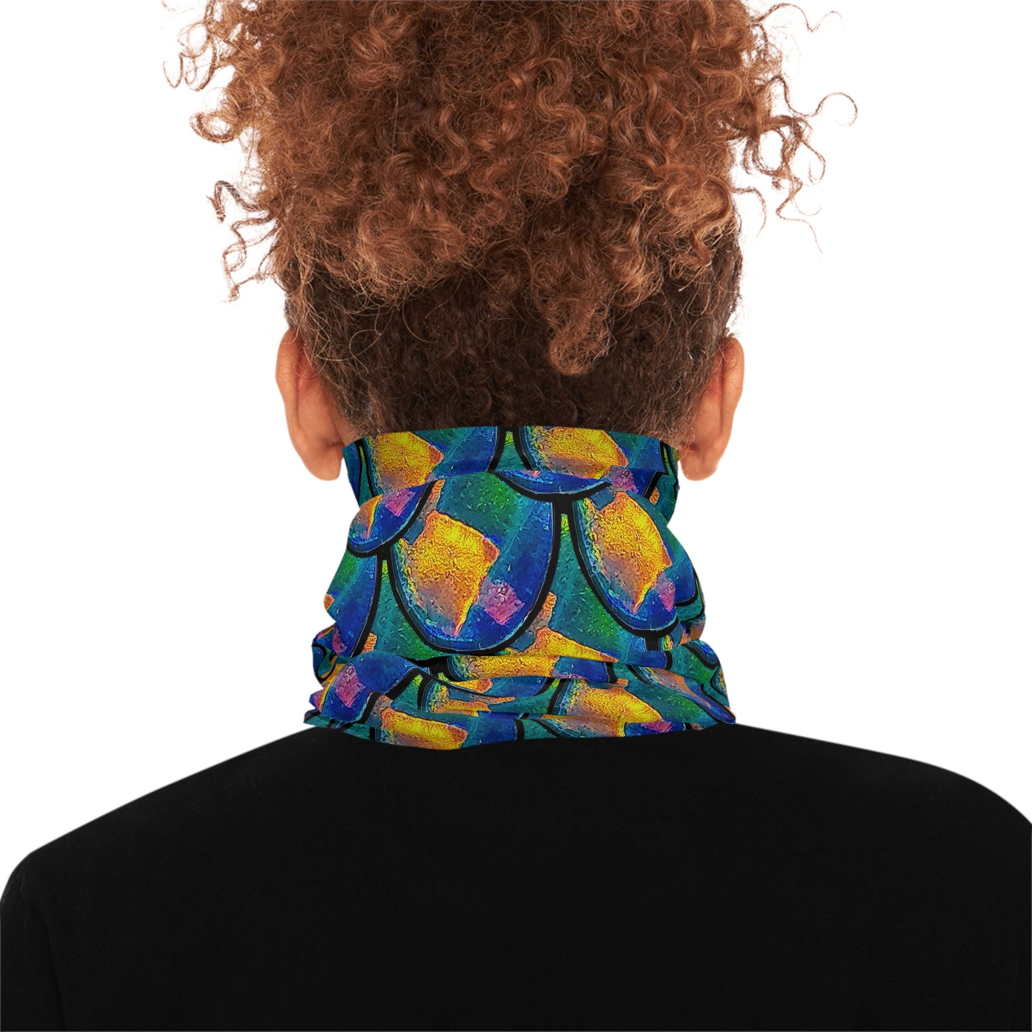 Lightweight Neck Gaiter (Unisex)(Opal Skies Cantus Primus) RJSTHs2024 RJS