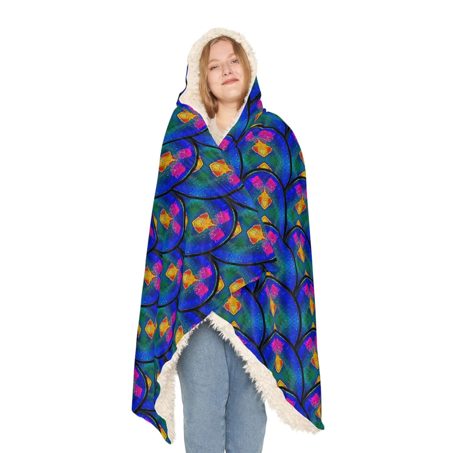 Hooded Snuggle Blanket (Opal Skies Cantus Primus) RJSTHs2024 RJS