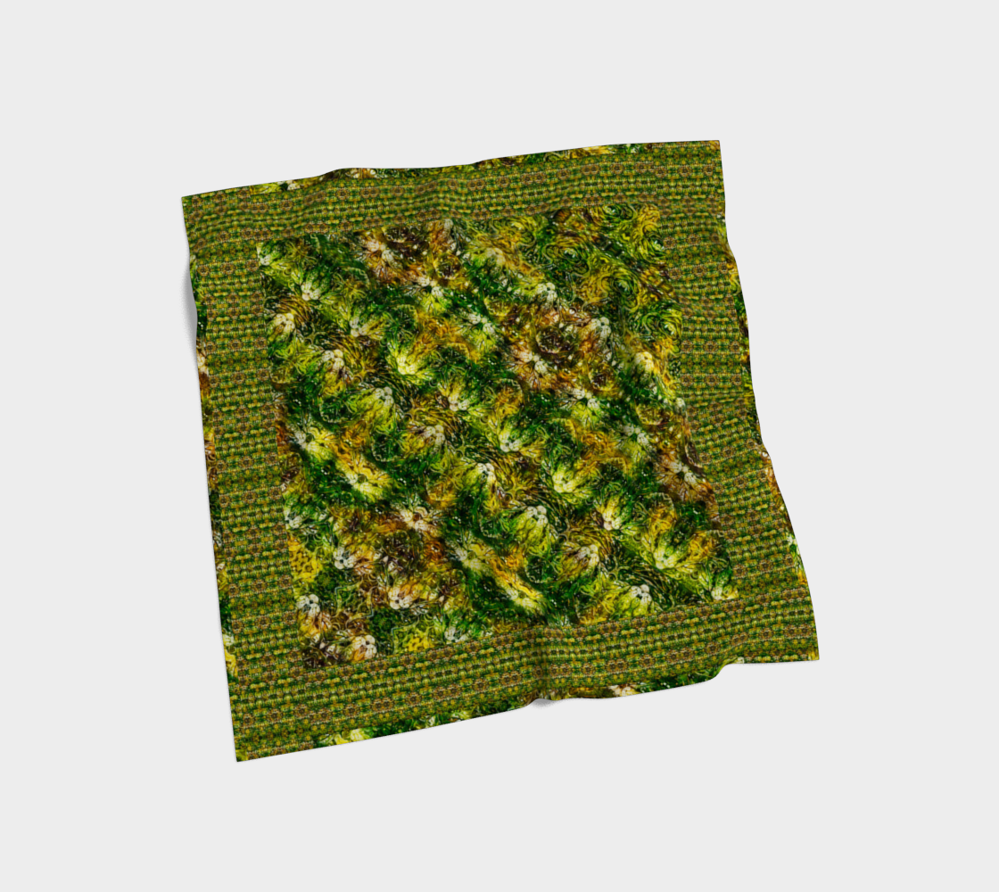 Silk Art Scarf (Vitta Serica Artis)(Dreams of Jade@Alchemic 10 of 15 Decem ex Quindecim) RJSTHW2026 RJS