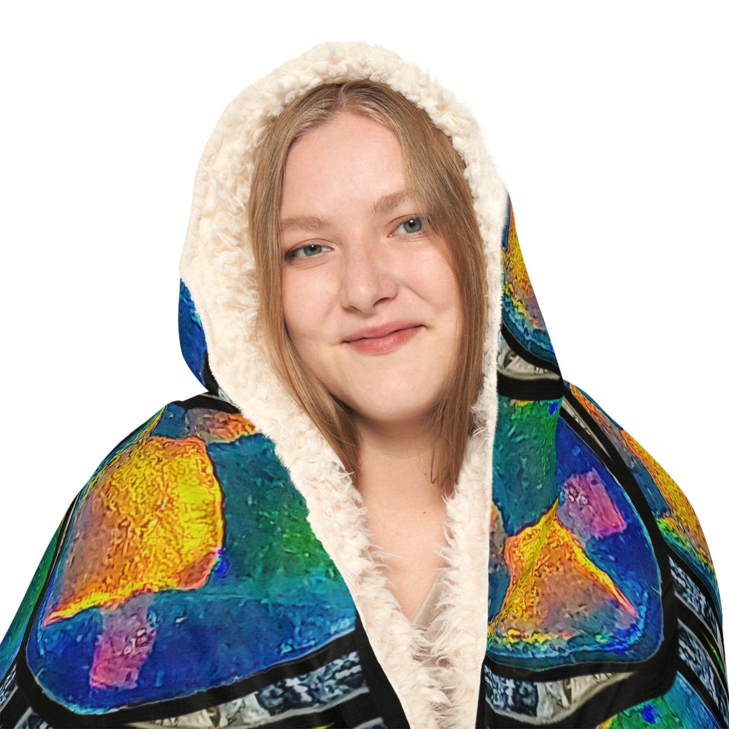 Hooded Snuggle Blanket (Opal Skies Cantus Primus) RJSTHs2024 RJS