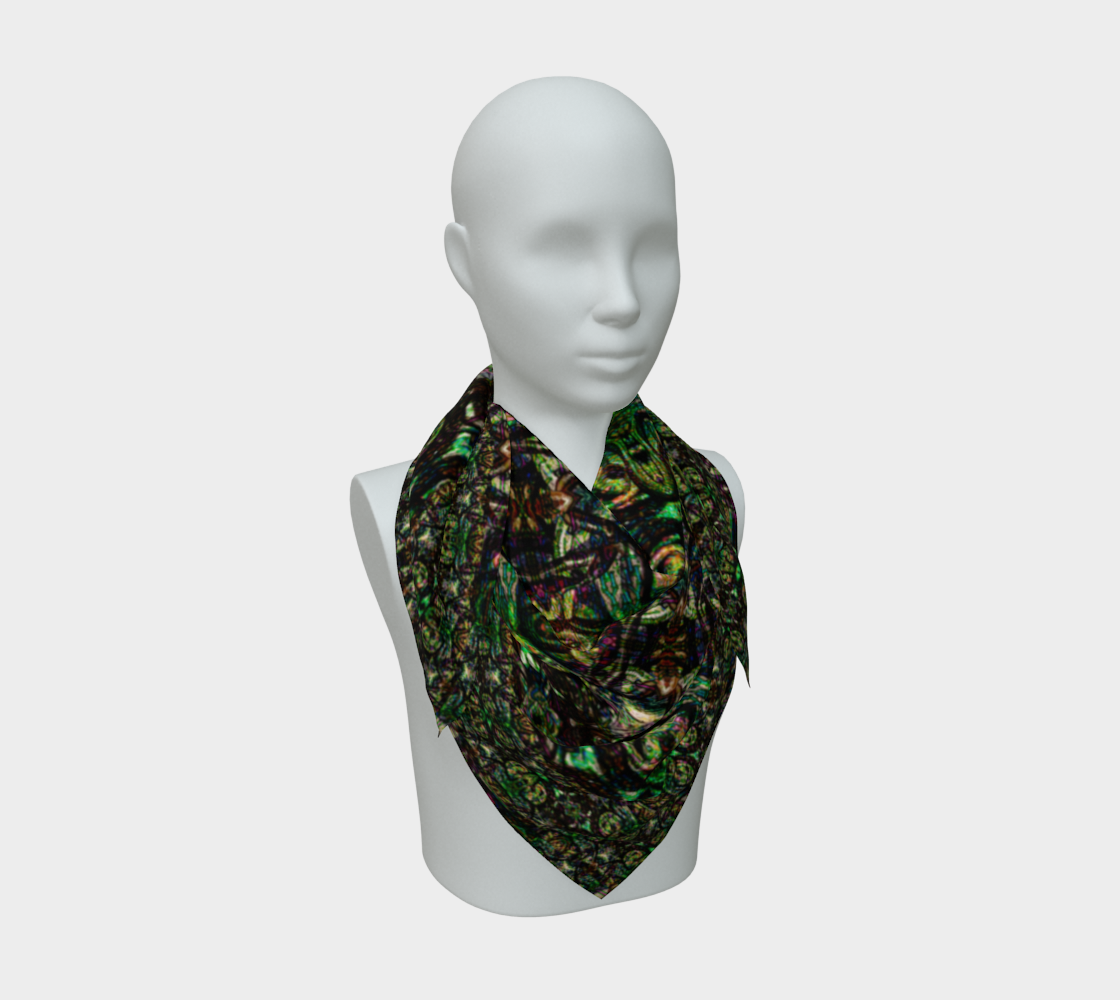 Silk Art Scarf (Vitta Serica Artis)(Pure Candy Purple Logo@Alchemic) RJSTHW2026 RJS