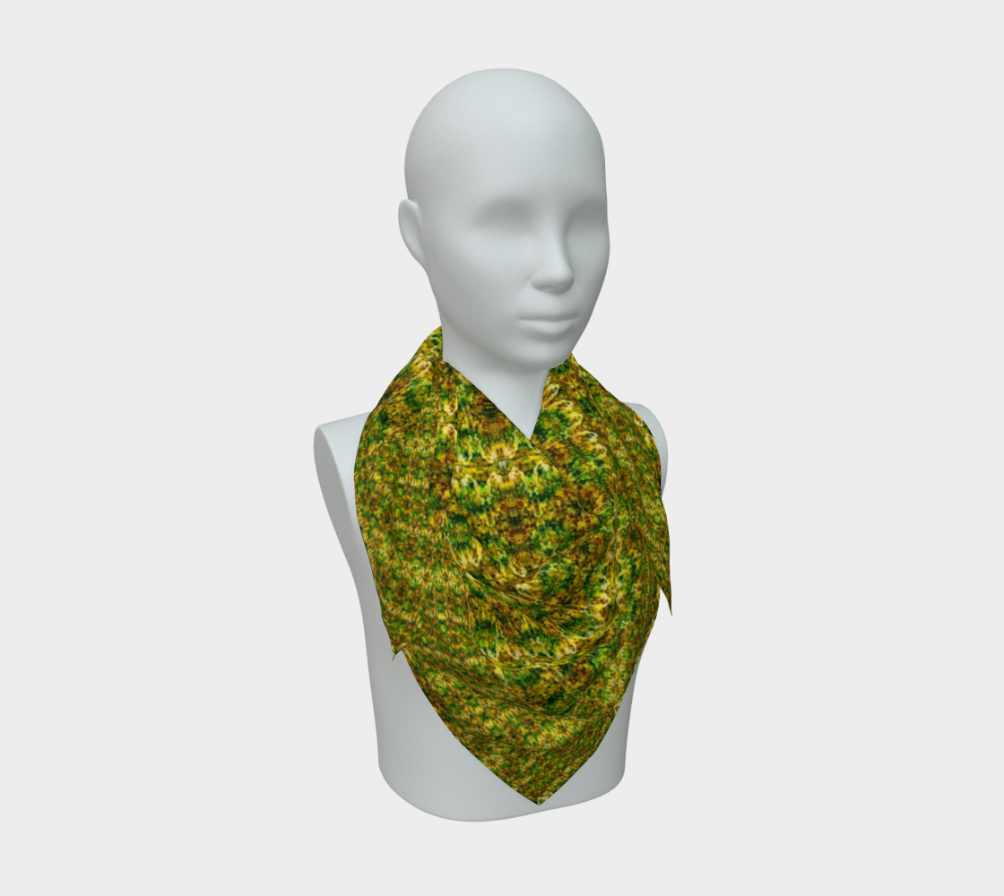 Silk Art Scarf (Vitta Serica Artis)(Dreams of Jade@Alchemic 3 of 15 Tres ex Quindecim) RJSTHW2026 RJS