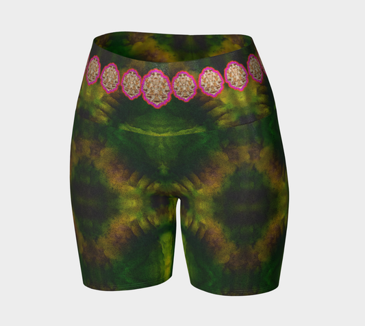 Glitter Yoga Shorts (Muliebris/Virilis)(Chrysalis Cohort) RJSTH@Fabric#7 RJSTHs2024 RJS