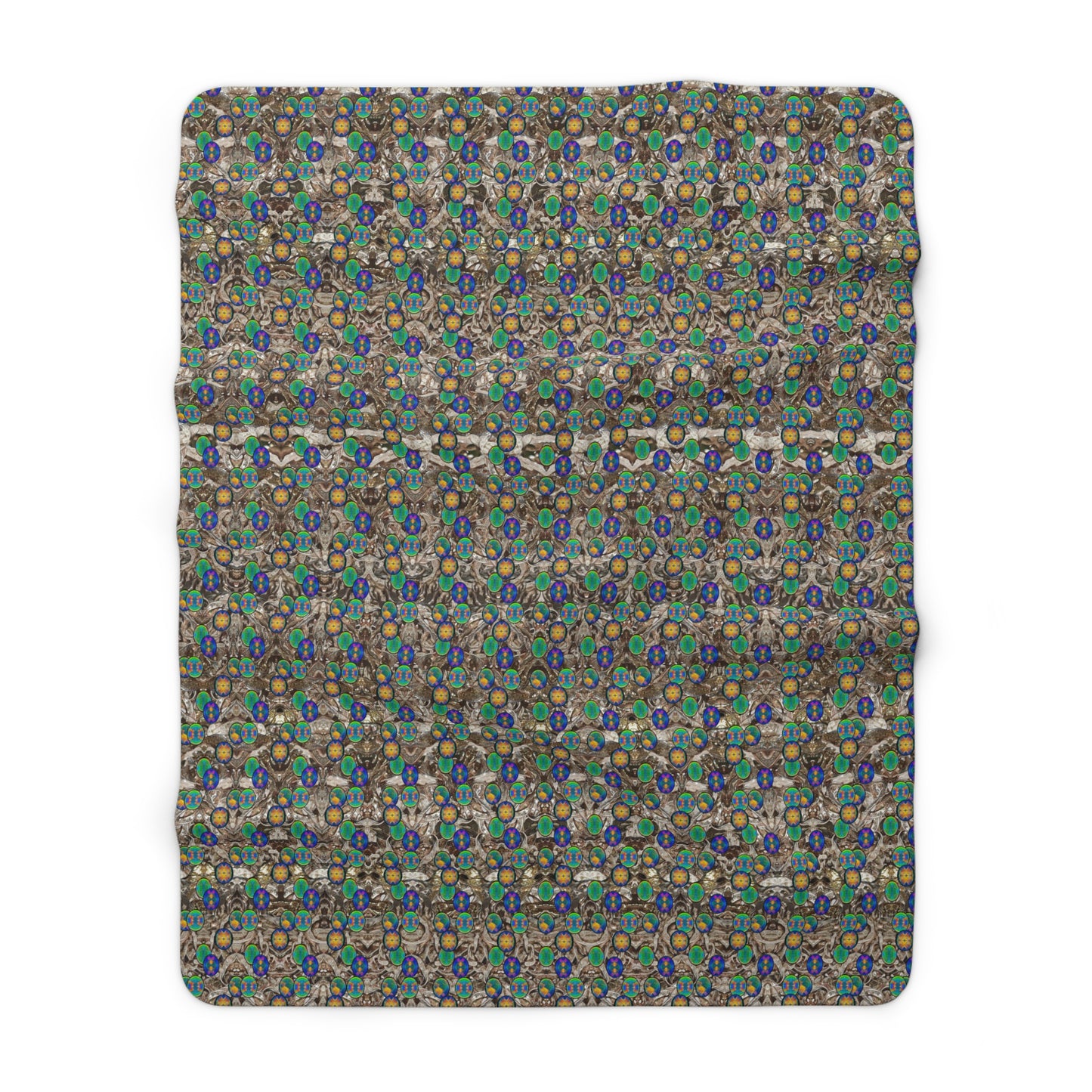 Caeli Opali Cantus Primus Sherpa Fleece Blanket (Samhain Dream Thaw 2 of 15 Duo ex Quindecim) RJSTHS2025 RJS