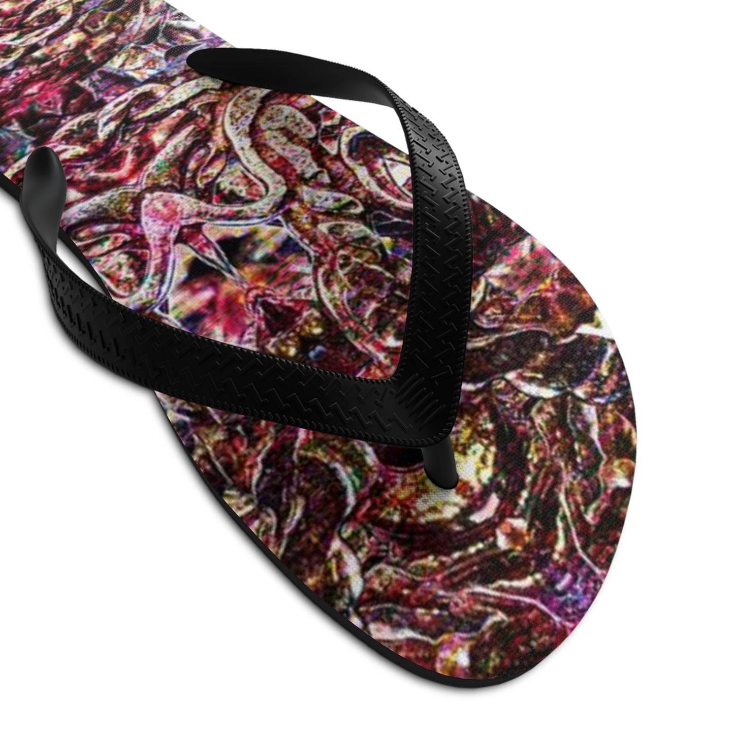 Flip-Flops (Unisex)(Samhain Dream Thaw 14 & Purple Logo@Alchemic) RJSTHs2023 RJS