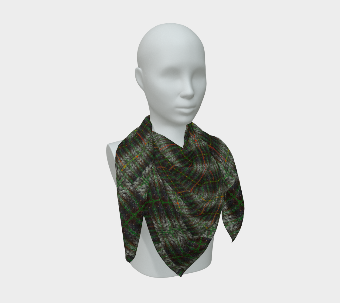 Silk Art Scarf (Vitta Serica Artis)(Rind#2 Tree Link Orange Logo) RJSTH@Fabric#2 RJSTHW2026 RJS