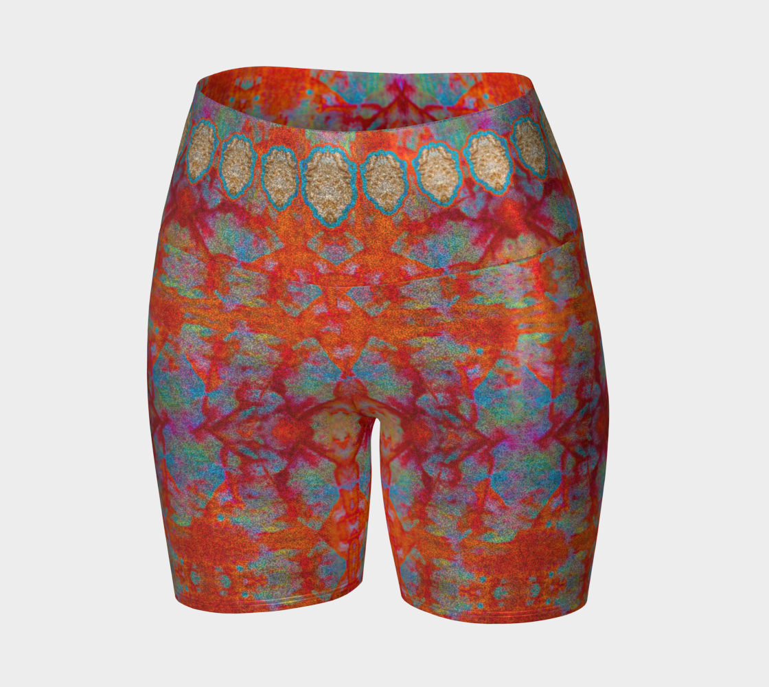 Glitter Yoga Shorts (Muliebris/Virilis)(Chrysalis Cohort) RJSTH@Fabric#12 RJSTHs2024 RJS