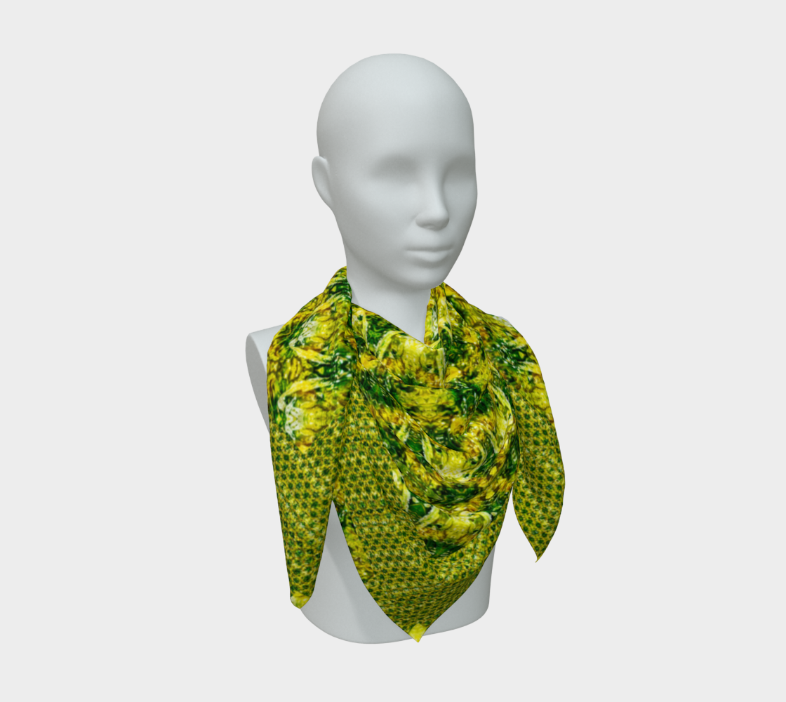 Silk Art Scarf (Vitta Serica Artis)(Dreams of Jade@Alchemic 4 of 15 Quattuor ex Quindecim) RJSTHW2026 RJS