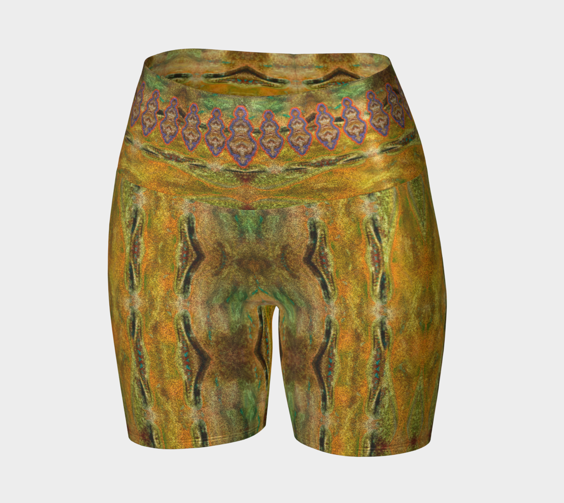 Glitter Yoga Shorts (Muliebris/Virilis)(Chrysalis Cohort) RJSTH@Fabric#6 RJSTHs2024 RJS