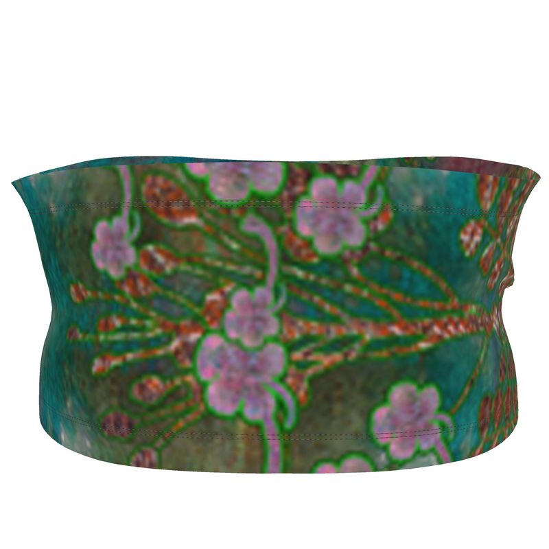 Bandeau Top RJSTH@Fabric#4 (Windsong Flower Collection) RJSTHS2021  River Jade Smithy River Jade Smithy