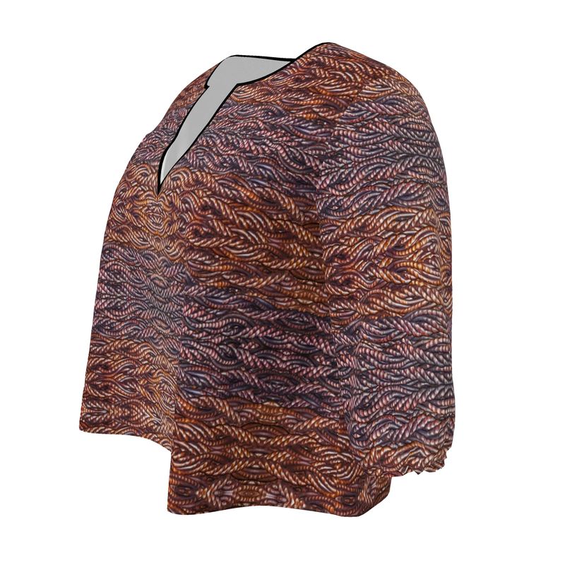 Blouse (Grail Hearth Core Copper Fabric) RJS River Jade Smithy