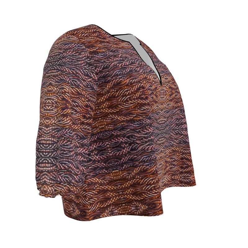 Blouse (Grail Hearth Core Copper Fabric) RJS River Jade Smithy