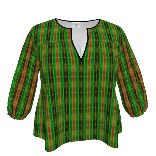 Blouse (Rind Link Rind#1) RJSTH@Fabric#1  RJSTHW2023 River Jade Smithy