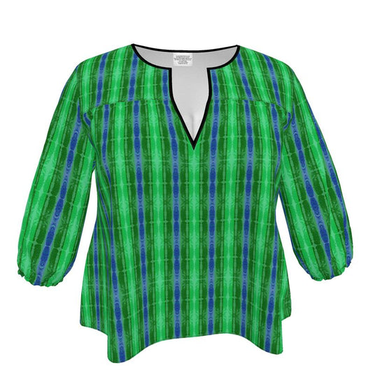 Blouse (Rind Link Rind#10) RJSTH@Fabric#10 RJSTHW2023 www.RIVERJADESMI River Jade Smithy