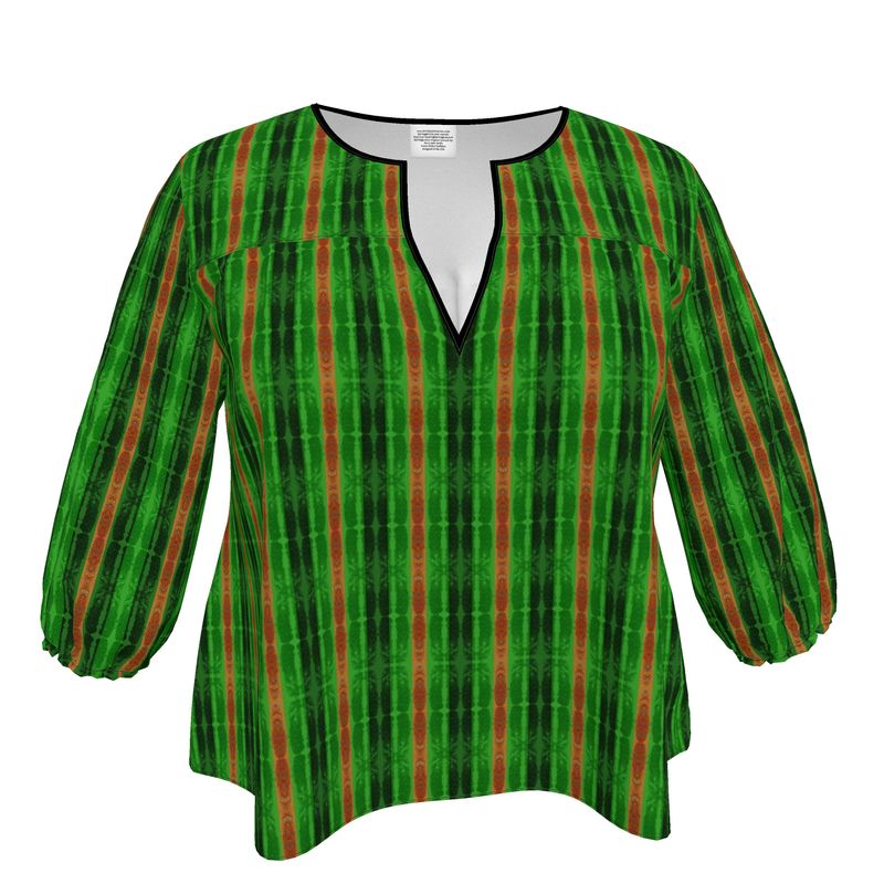 Blouse (Rind Link Rind#3) RJSTH@Fabric#3 RJSTHW2023 River Jade Smithy