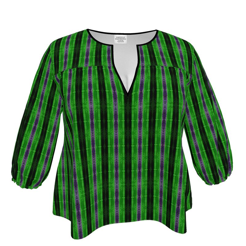 Blouse (Rind Link Rind#4) RJSTH@Fabric#4 RJSTHW2023 River Jade Smithy