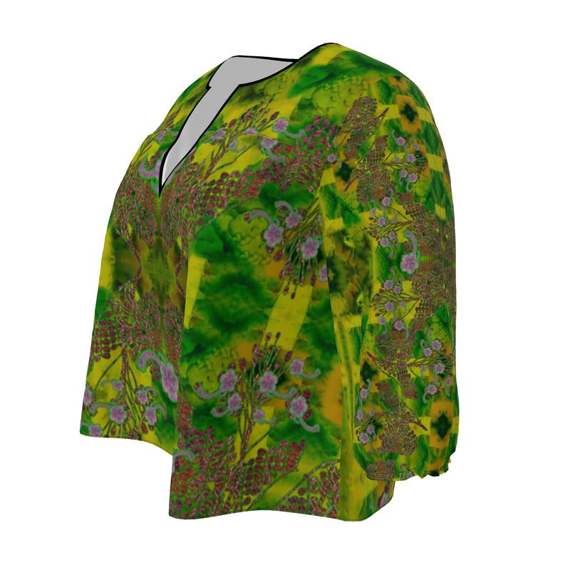 Blouse (WindSong Flower) RJSTH@Fabric#5  RJSTHW2023 River Jade Smithy