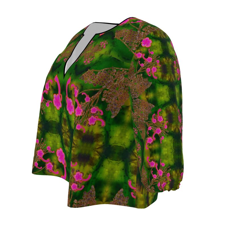 Blouse (WindSong Flower) RJSTH@Fabric#7 RJSTHW2023 River Jade Smithy