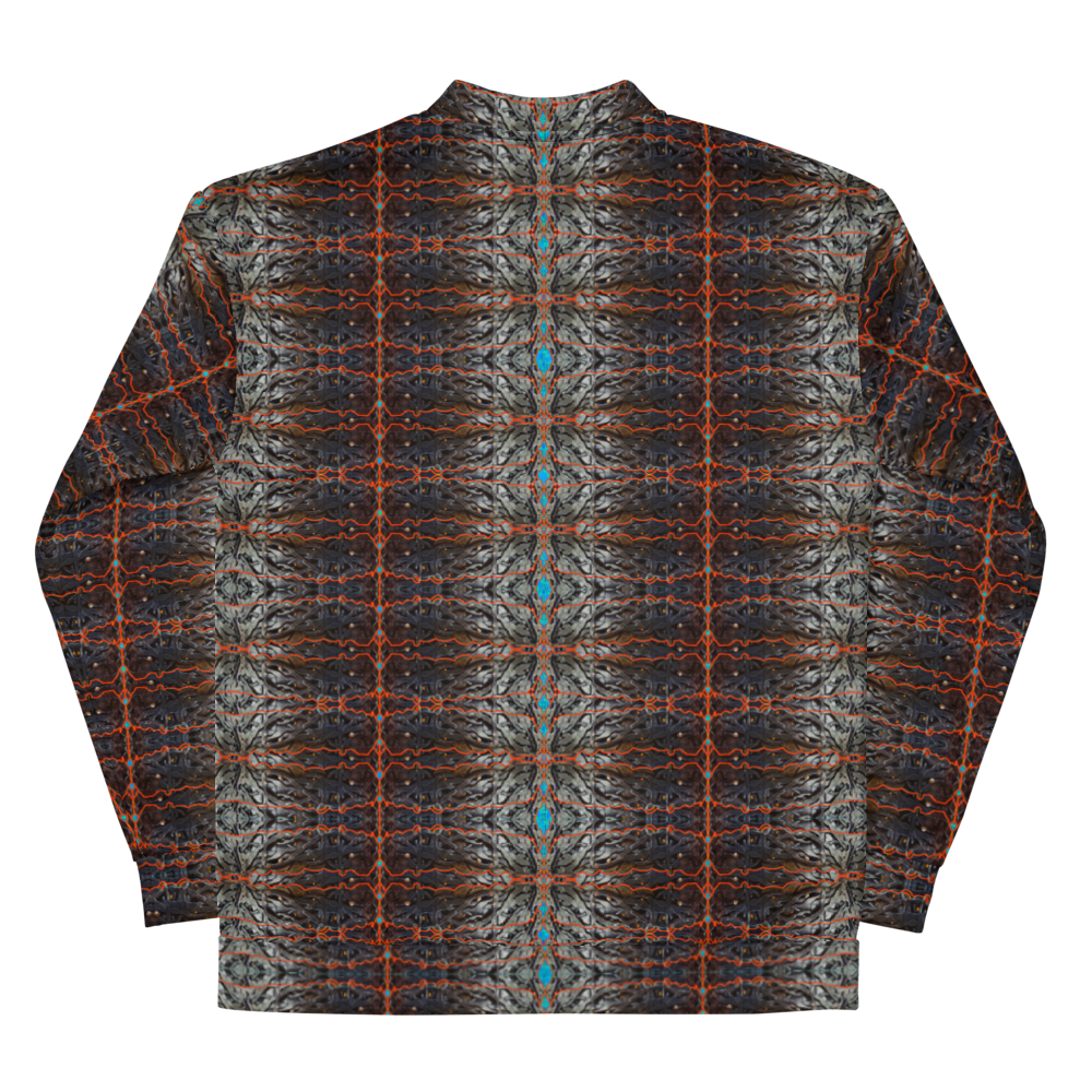 Bomber Jacket Rind#12 (Unisex)(Tree Link Collection, Rind #12) RJSTH@FABRIC#12 RJSTHW2021 River Jade Smithy River Jade Smithy