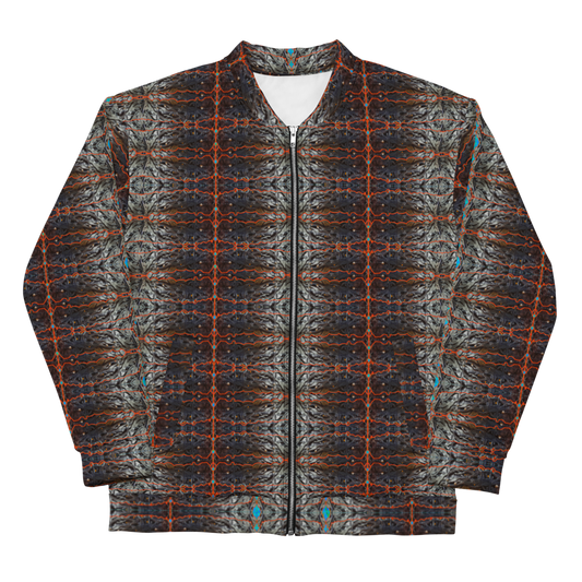 Bomber Jacket Rind#12 (Unisex)(Tree Link Collection, Rind #12) RJSTH@FABRIC#12 RJSTHW2021 River Jade Smithy River Jade Smithy