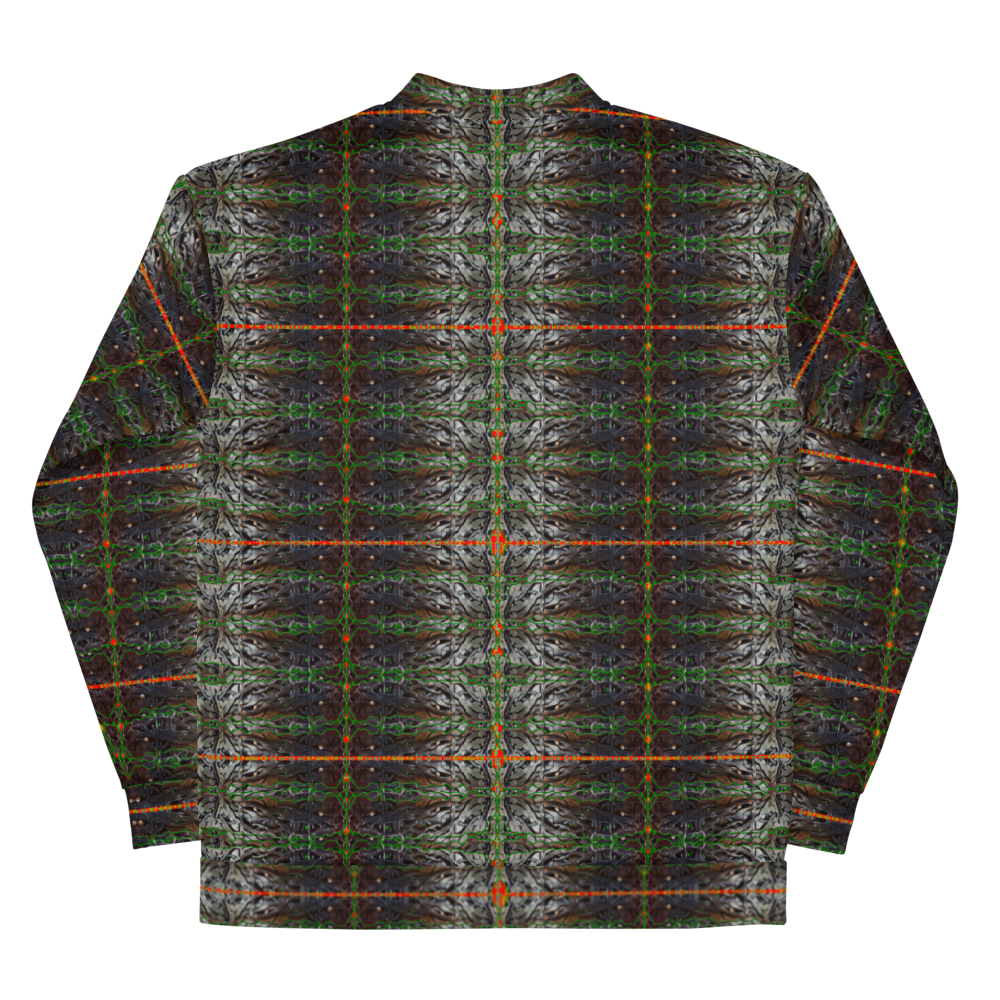 Bomber Jacket Rind#2 (Unisex)(Tree Link Collection, Rind #2) RJSTH@FABRIC#2 RJSTHW2021 River Jade Smithy River Jade Smithy
