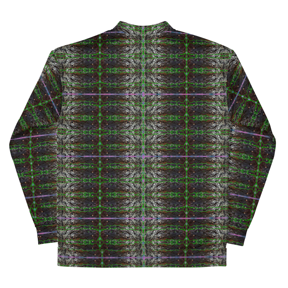 Bomber Jacket Rind#5 (Unisex)(Tree Link Collection, Rind #5) RJSTH@FABRIC#5 RJSTHW2021 River Jade Smithy River Jade Smithy