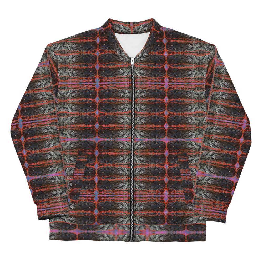 Bomber Jacket Rind#6 (Unisex)(Tree Link Collection, Rind #6) RJSTH@FABRIC#6 RJSTHW2021 River Jade Smithy River Jade Smithy