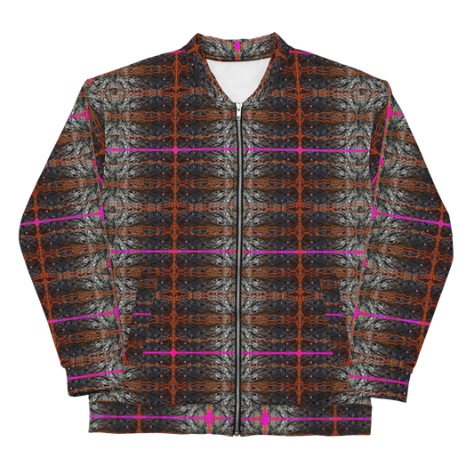 Bomber Jacket Rind#7 (Unisex)(Tree Link Collection, Rind #7) RJSTH@FABRIC#7 RJSTHW2021 River Jade Smithy River Jade Smithy