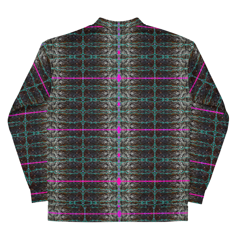 Bomber Jacket Rind#8 (Unisex)(Tree Link Collection, Rind #8) RJSTH@FABRIC#8 RJSTHW2021 River Jade Smithy River Jade Smithy