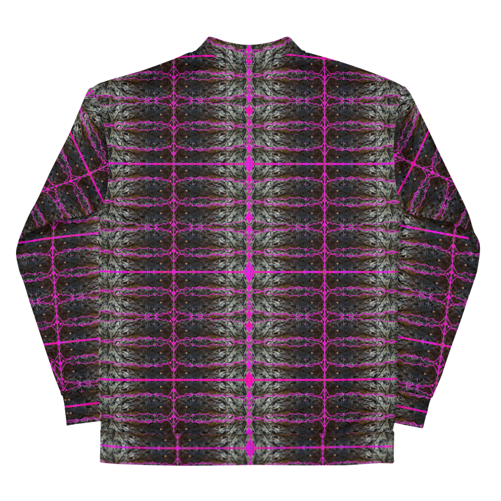 Bomber Jacket Rind#9 (Unisex)(Tree Link Collection, Rind #9) RJSTH@FABRIC#9 RJSTHW2021 River Jade Smithy River Jade Smithy