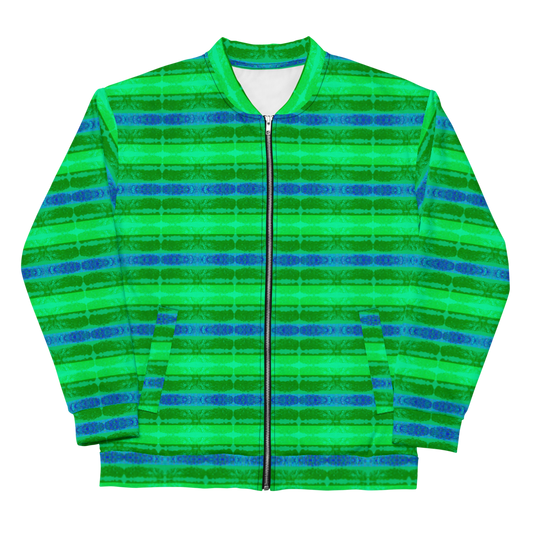 Bomber Jacket Rind Link #10 (Unisex)(RindLink Collection) RJSTH@Fabric#10 RJSTHW2022 River Jade Smithy River Jade Smithy