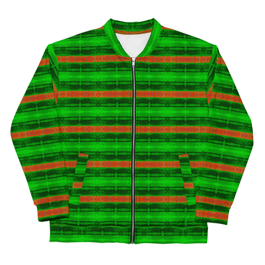 Bomber Jacket Rind Link #3  (Unisex)(RindLink Collection) RJSTH@Fabric#3 RJSTHW2022 River Jade Smithy River Jade Smithy