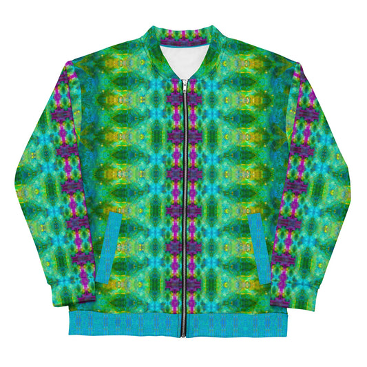 Bomber Jacket (Unisex) RJSTH@Fabric#11 River Jade Smithy RJSTHW2022 River Jade Smithy