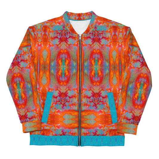 Bomber Jacket (Unisex) RJSTH@Fabric#11 River Jade Smithy RJSTHW2022 River Jade Smithy