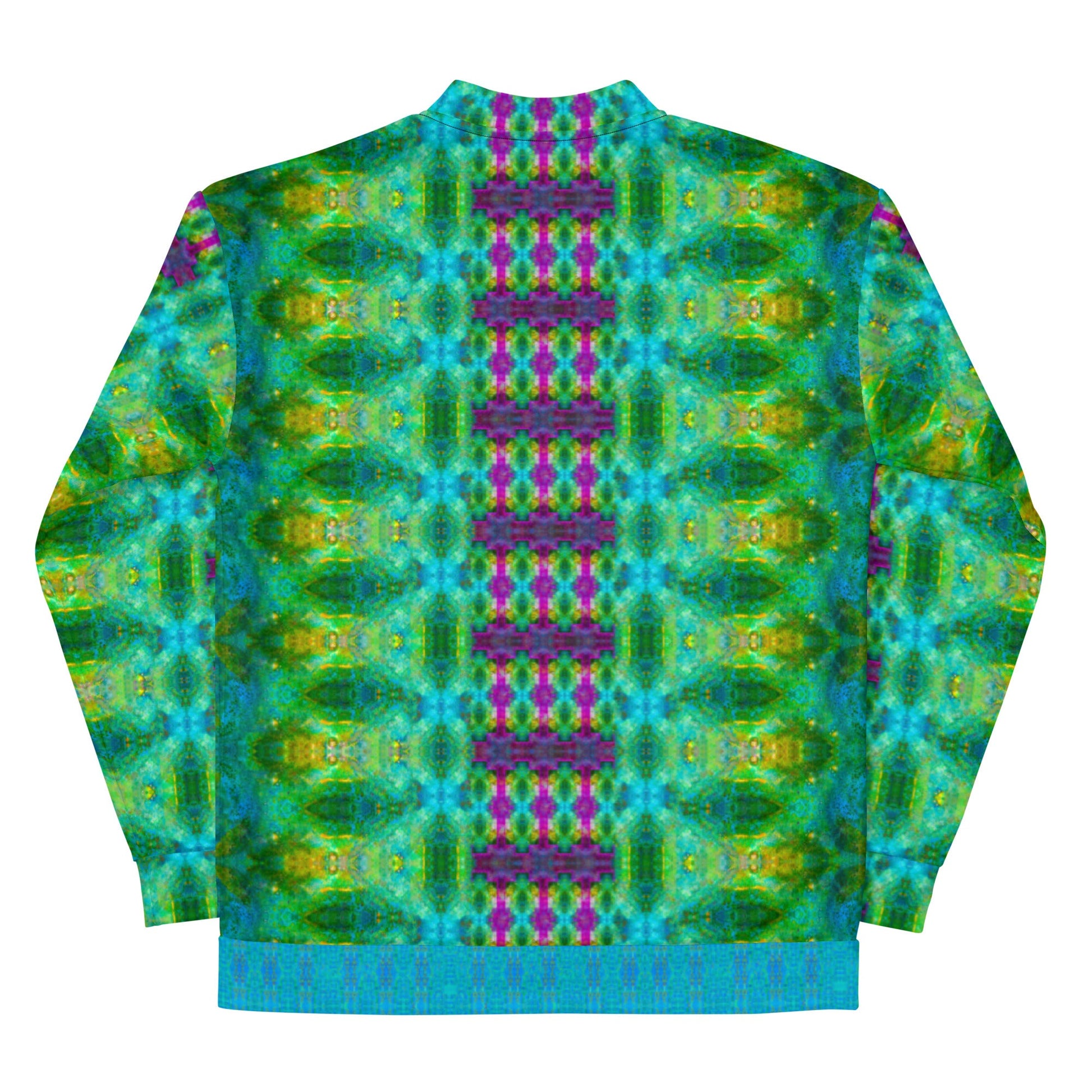 Bomber Jacket (Unisex) RJSTH@Fabric#11 River Jade Smithy RJSTHW2022 River Jade Smithy