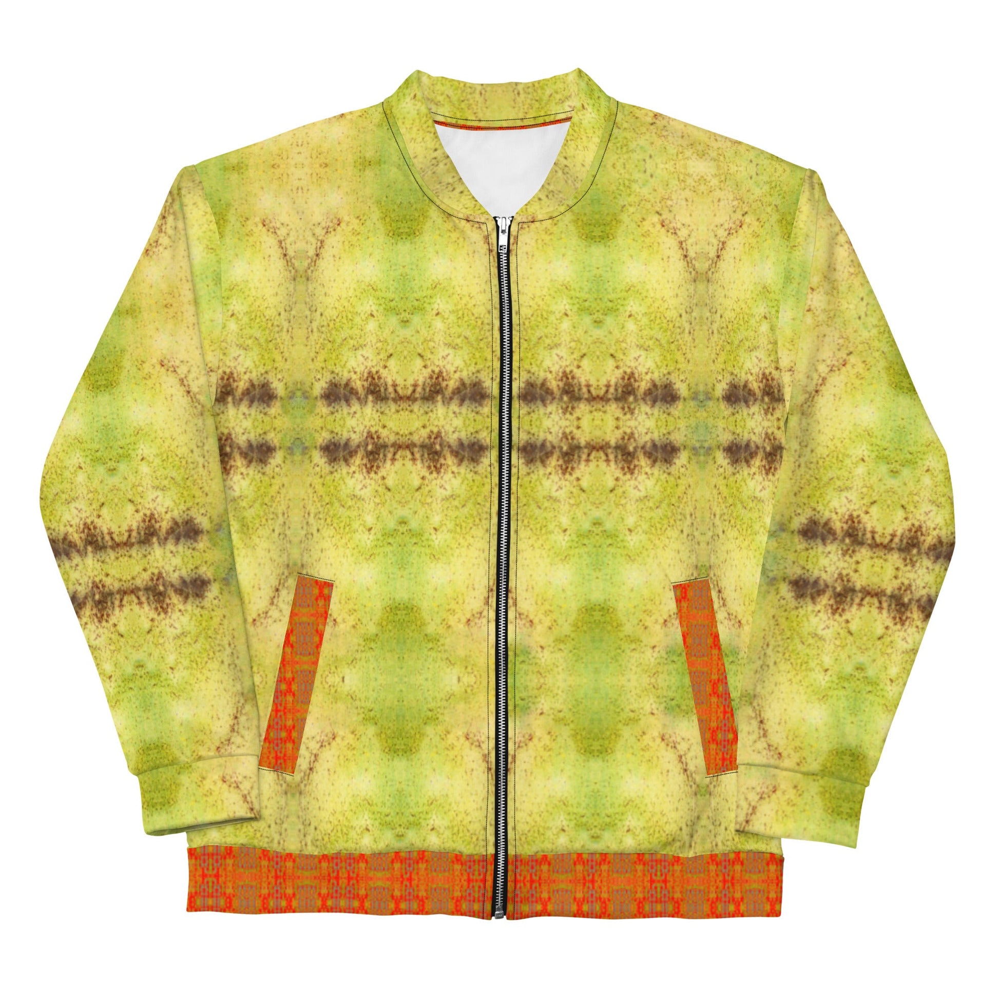 Bomber Jacket (Unisex) RJSTH@Fabric#2 River Jade Smithy RJSTHW2022 River Jade Smithy