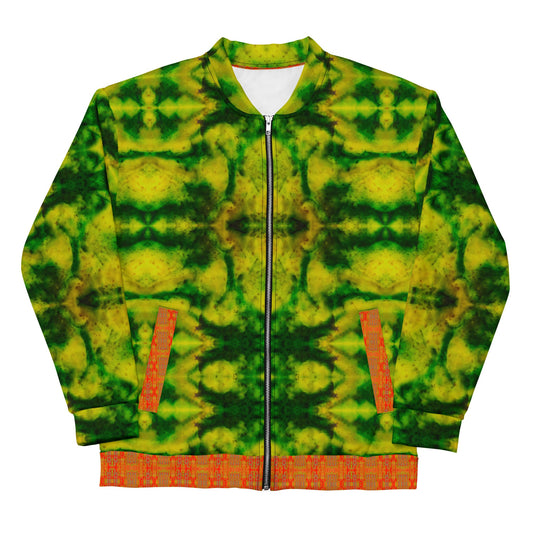 Bomber Jacket (Unisex) RJSTH@Fabric#3 River Jade Smithy RJSTHW2022 River Jade Smithy