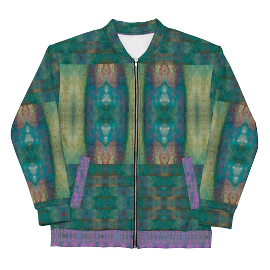 Bomber Jacket (Unisex) RJSTH@Fabric#4 River Jade Smithy RJSTHW2022 River Jade Smithy