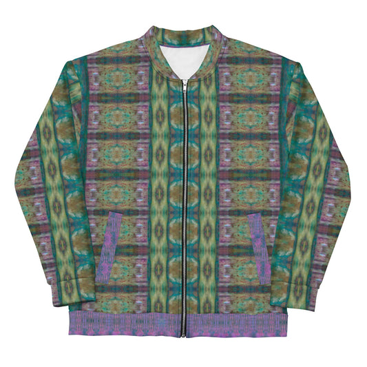 Bomber Jacket (Unisex) RJSTH@Fabric#4 River Jade Smithy RJSTHW2022 River Jade Smithy