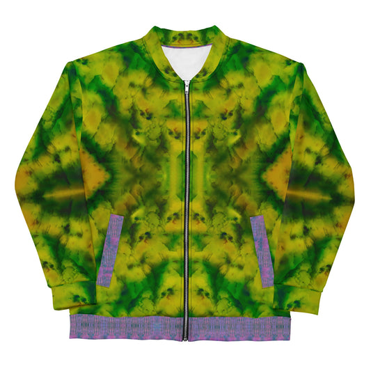 Bomber Jacket (Unisex) RJSTH@Fabric#5 River Jade Smithy RJSTHW2022 River Jade Smithy